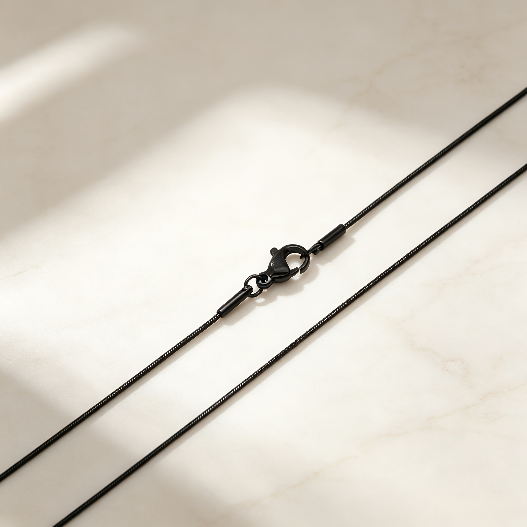 Unisex Stainless Steel Snake Chain Necklace, High Polish